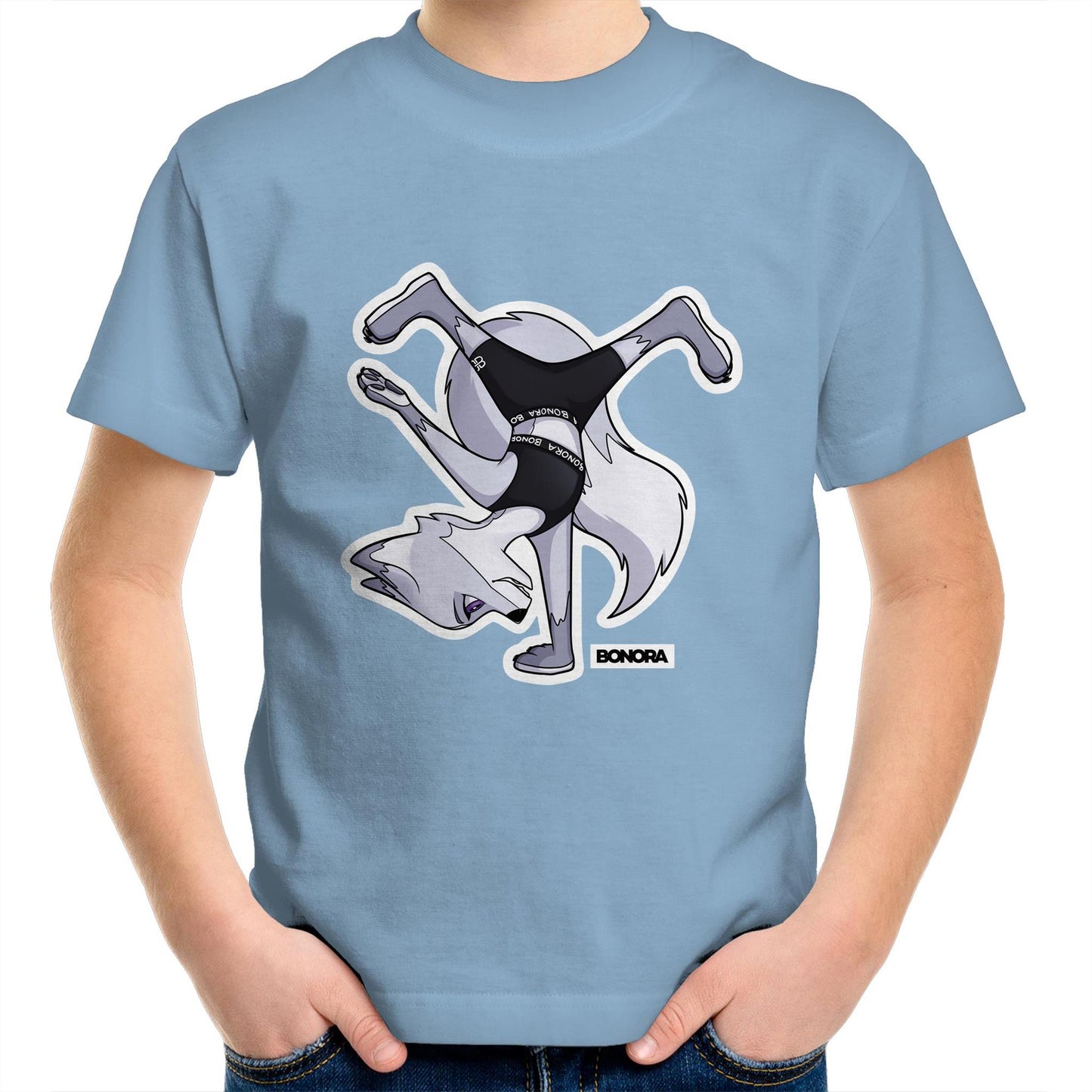 Gymnastics Charlie Fox Kids T-Shirt